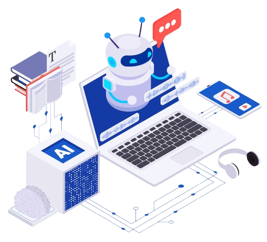 AI themed graphic